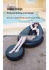 Inflatable Sofa with Footrest – Versatile Outdoor and Indoor Folding Chair for Leisure and Camping