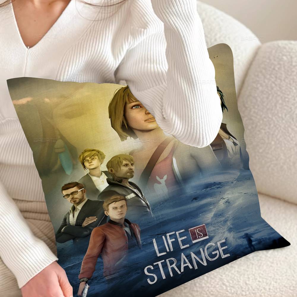 Игра L-Life Is S-strange Подушка Подарок Декор для дома и офиса Подушка Спальня Диван Автомобильная Подушка Чехол для подушки 30cmx30cm