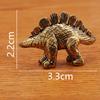Thornback Dragon Dinosaur Small Copper Retro Play Gift Desktop Decoration Small Dinosaur Metal Ornament Crafts
