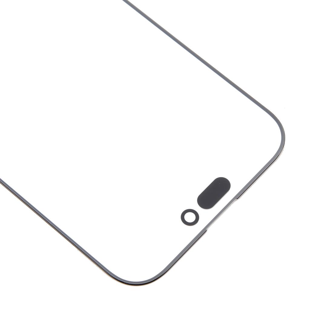 Pro iPhone 16 Pro Sklo předního displeje Čočka+OCA Lepidlo Náhradní díly (Bez loga)