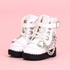 1 Pair High-top Obitsu 11 Doll Boots Mini 1/12 Bjd Doll Boots  Middle Blyth Doll