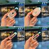 REE4   Car Key Case Cover Holder Protector For Mercedes Benz A B C E Class GLS GLA GLK GLC CLS CLA AMG W204 W205 W212 W463 W176