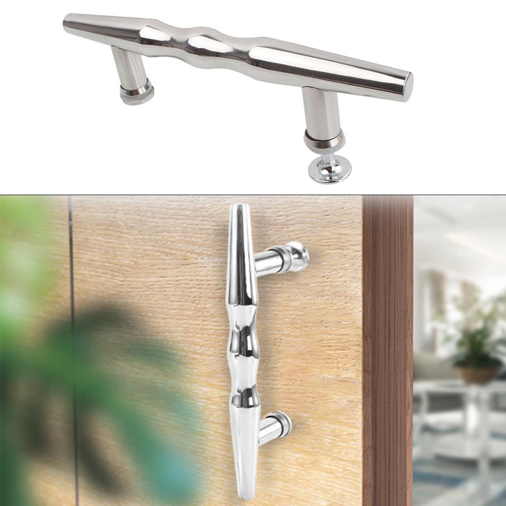 Bathroom Shower Door Accessory Shower Handle Bathroom Door Handle 145mm Hole Center Distance Chrome Door Knobs