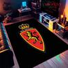 Real Zaragoza POSTER Carpet Rug for Living Room Bedroom Home Sofa Decoration,Kids Play Nonslip Floor Mat