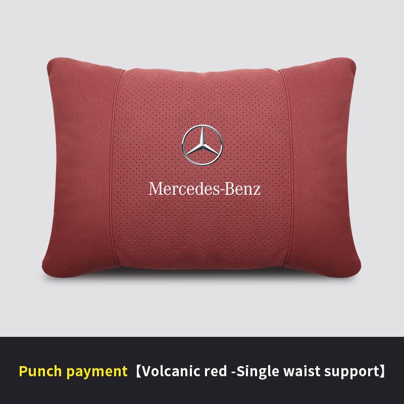 Car Sticker Mercedes Benz A B C E S V Class GLB GLC GLE Sprinter Pilot SLK SLC W203 W204 ML Car Headrest Neck Support Seat Soft