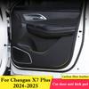 For Changan X7 Plus 2026 2026 Car Door Anti-kick Pad Leather Interior Protection Anti-dirty Sticker Decor Stickers  Accessories