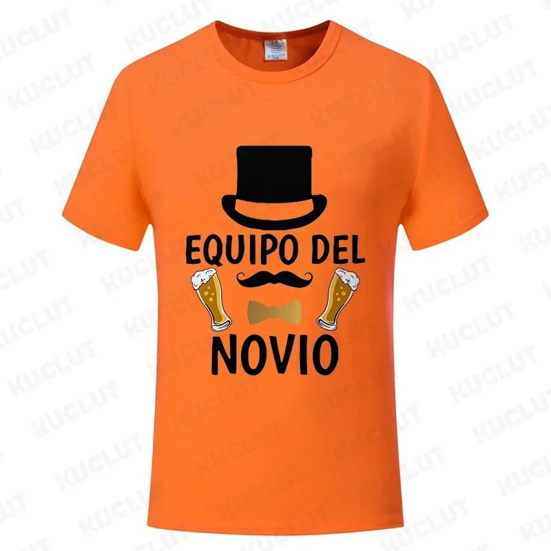Spanish DDS Bachelor Party Best Unisex Tshirt Team EVG Groom GroomsUnisex Tshirt Boyfriend Single Farewell Tees Funny Beer Y2k Tops