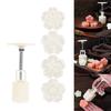 DIY Mooncake Moulds Hibiscus Shaped Baking Accessories Mooncake Tools for Baking