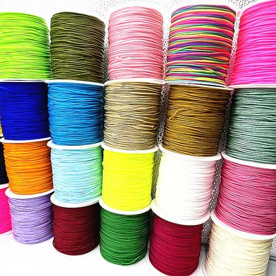 5 Yards 1,5 mm Nylonkordel Faden Chinesischer Knoten Makramee Kordel Armband Geflochtene Schnur DIY Quasten Perlen Shamballa Faden