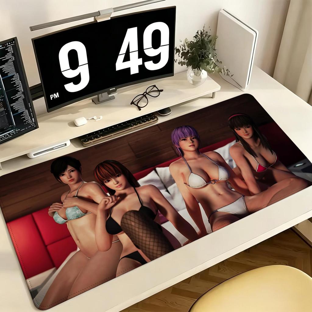 Pro ESports Xxl Gaming Mousepad Extra Large NonSlip Stitched Edge Keyboard Laptop Desk Mat For Pc Gamer Dead Or Alive