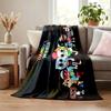 Dandys World Blanket Flannel Blanket Soft Cozy Plush Throw for Sofa Bed Lightweight Home Decoration Gifts for Christmas Various Holidays