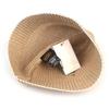 Universelle Chemie Sommer Edge Beige Strick-Bucket-Hut