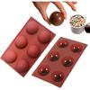 Multi-Cavity Silicone Mold for Mooncakes Chocolate Mousse Cake Filling Semi-Sphere Baking Decorations DIY Dessert Making
