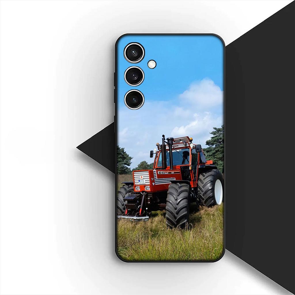 Měkký kryt pro Motorola Moto G86 G57 E14 E15 G14 G34 G67 G84 G24 A54 G15 Power E22 Pouzdro na telefon Farmy Vozidla Traktory