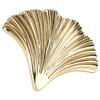 Furniture Handle Nordic Chinese Modern Ginkgo Brass Simple Leaf Pulls for Cabinets Drawers Doors Dressing Table