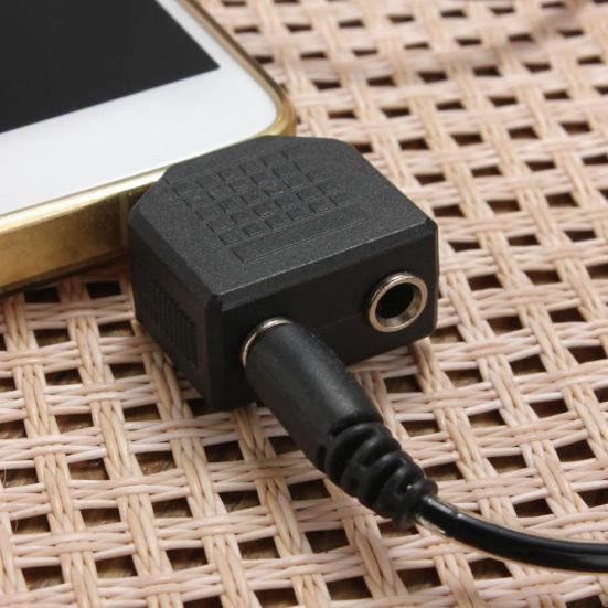 Audio Cord Adapter Portable Audio Devices Connecting Compact 3.5mm 1 To 2 Audio Y Splitter for Couples