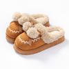 Women Wear Thick-soled Plush Home Warm Shoes Outdoors