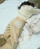 SIWL107 Ribbon Cotton Pants (Beige)