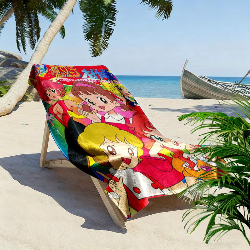 Sally the Witch 2D Flat Print Beach Towel, Large Soft Quick Dry Towel for Beach Camping SwimmingSSTJ0917269