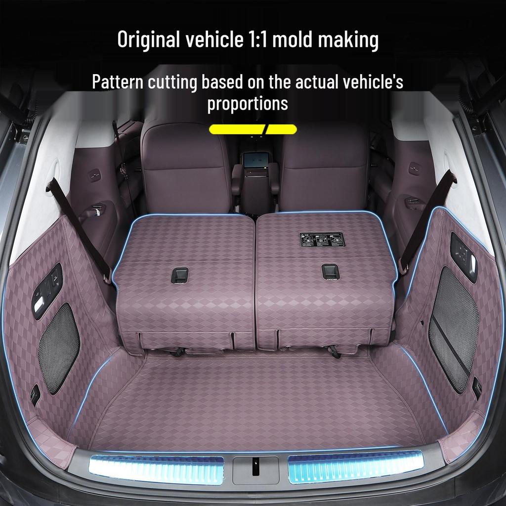 Waterproof Trunk & Seat Back Mat for Xiaopeng GX Extended Range – Full Coverage Interior
