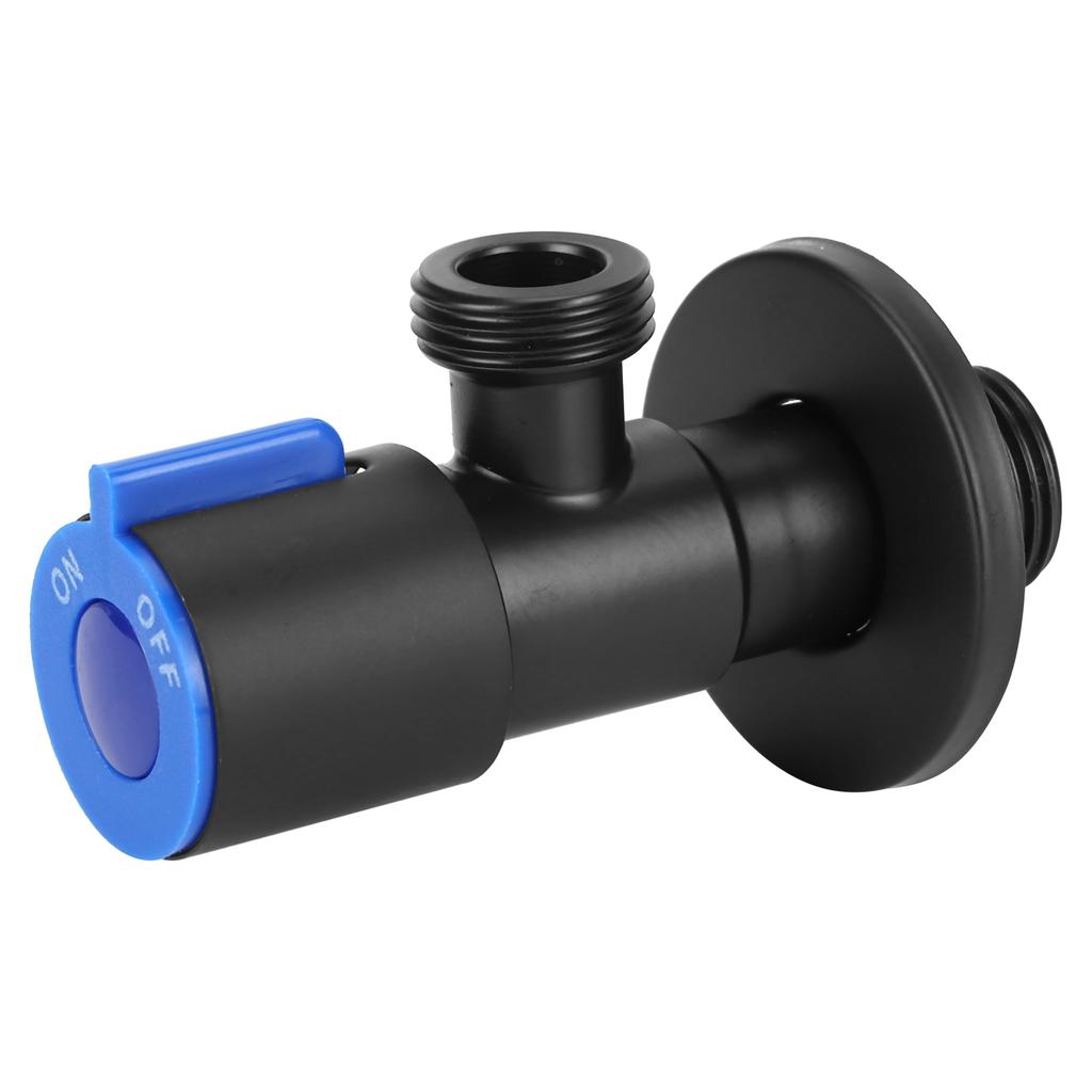 G1 2 Thread Angle Valve Stainless Steel Water Stop Valve for Bathroom Toilet Supplies