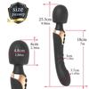Powerful Dildos Vibrator Dual Motor Silicone Wand G-Spot Massager 10 Modes Sex Toy for Couple Clitoris Stimulator for Adults