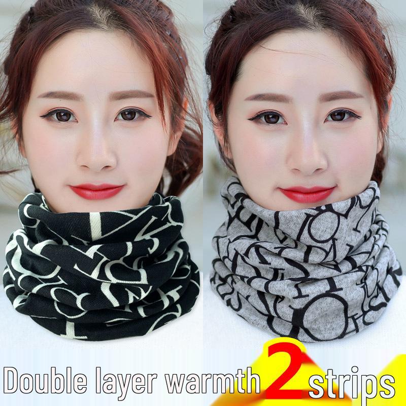 Men's Thermal Multifunctional Neck Gaiter: Windproof, Thickened Headscarf and Face Mask for Outdoor Cycling.