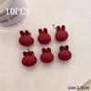 10Pcs Korean Style Fashion Mini Side Bangs Clip Seamless Small Hair Claws Frosted Princess Love Flower Rabbit Braided Hair Clip
