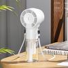New Models Handheld Fan Portable Mini Fan Desktop Fan USB Rechargeable Portable Humidifier Mist Hang Cooler For Office Home Dorm