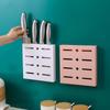 Stand Knives Holder Wall-Mounted Drain basket Kitchen Utensils Storage Container Cutlery Organizer