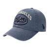 MLB 100% Cotton, Polyester Baseball Caps Unisex Blue Gray Fashion 3ACPV165N-07INS