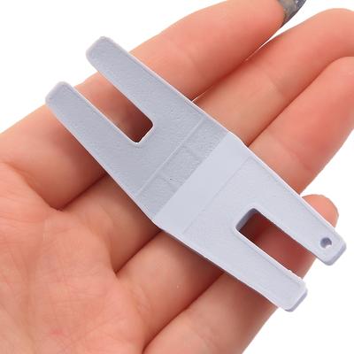 1pc Abstand Platte Taste Reed Nähfuß Buckel Jumper für Nähmaschinen Zubehör Nähmaschine Füße Nähen Werkzeug