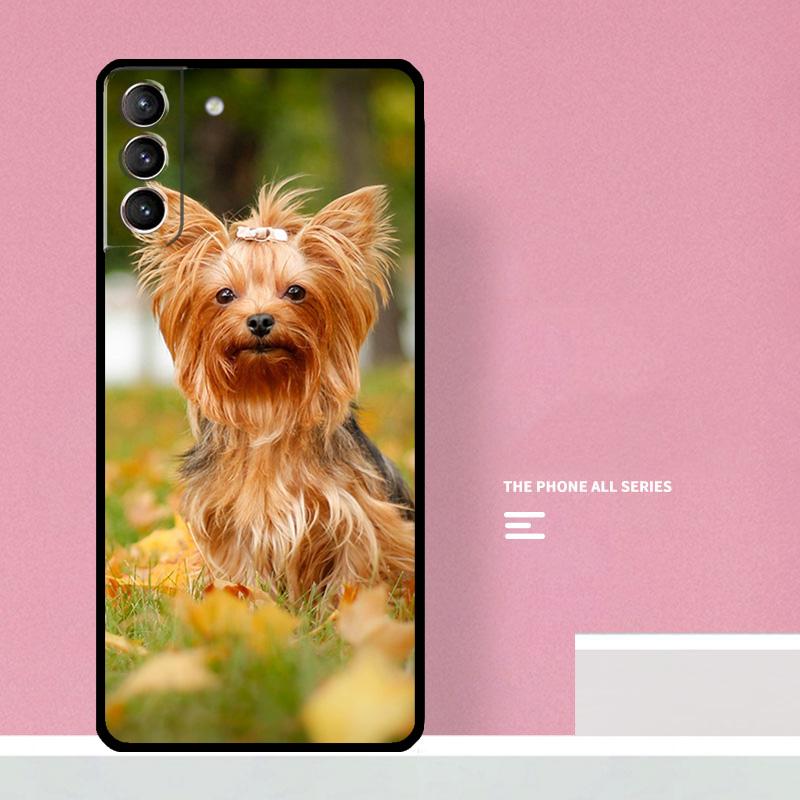 Mini Yorkshire Terrier Phone Case For Samsung Galaxy S26 S23 Ultra S20 S21 S22 S24 S25 Plus S10 S25 FE Cover Coque