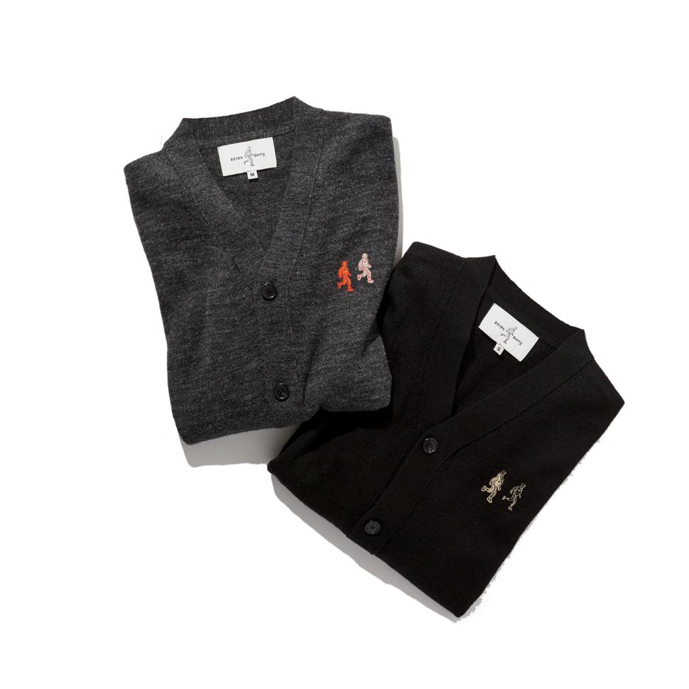 Brian Berry Signature Twins Cardigan_Black