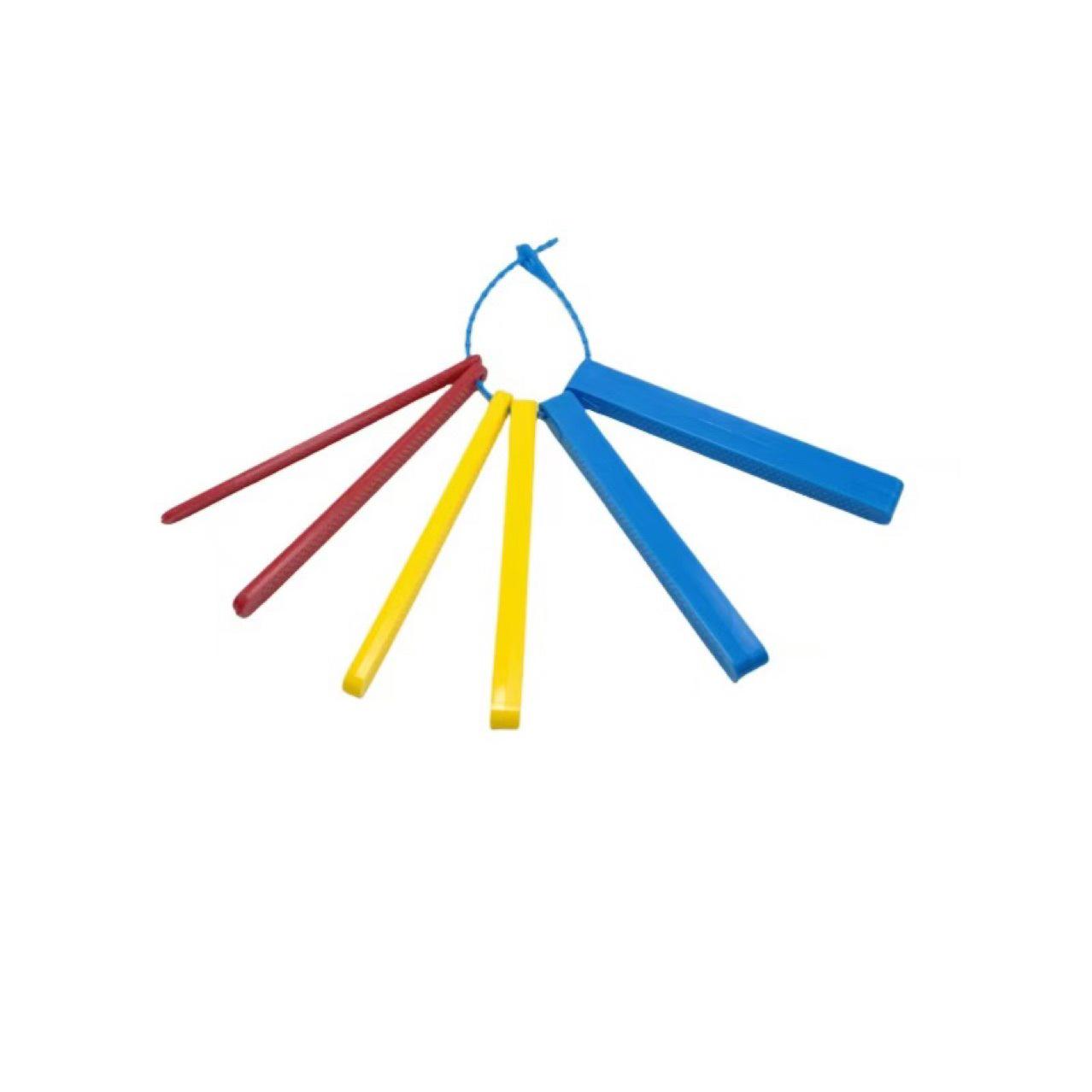 

Red Graded Teething Stick for Children s Oral Motor and Speech Training 6-piece set, purple, hard