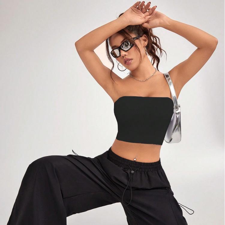 Европейский и американский трансграничный однотонный эластичный формирующий фигуру влагоотводящий быстросохнущий фитнес-жилет Medium