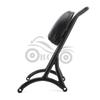 Modified Harley XL883 1200 Motorcycle Round Tube with Rear Backrest, Rear Arch, and Tail Rack (2004-2020)