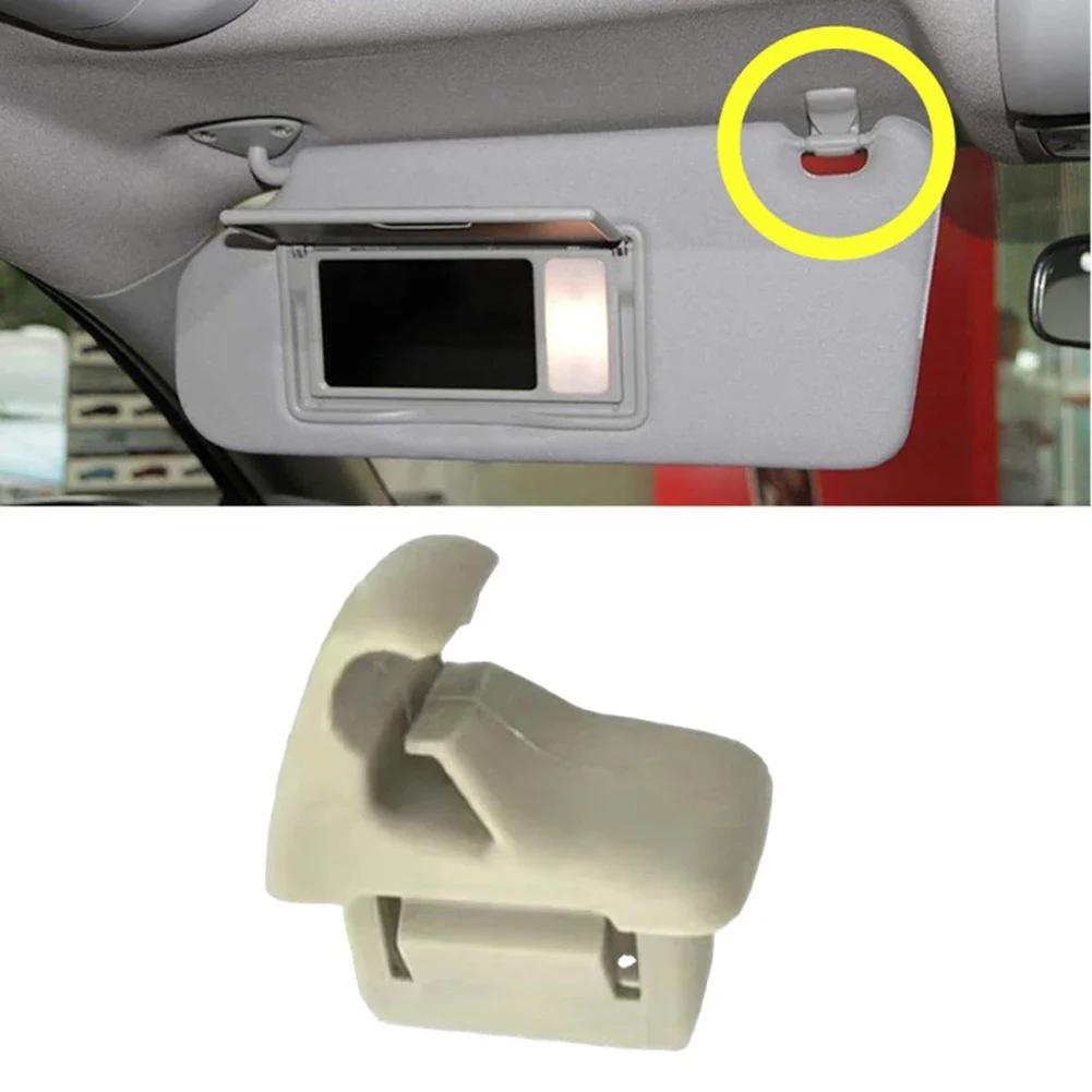 Sun Visor Hook Sun Visor Clip Sun Visor Holder Convenient Storage Organize Plastic Reliable Stable Simple Installation