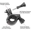 360 Degree Rotation Bike Bicycle Motorcycle Handlebar Handle Bar Mount Holder For Gopro Hero 13 10 9 8 SJCAM Camera Accessories