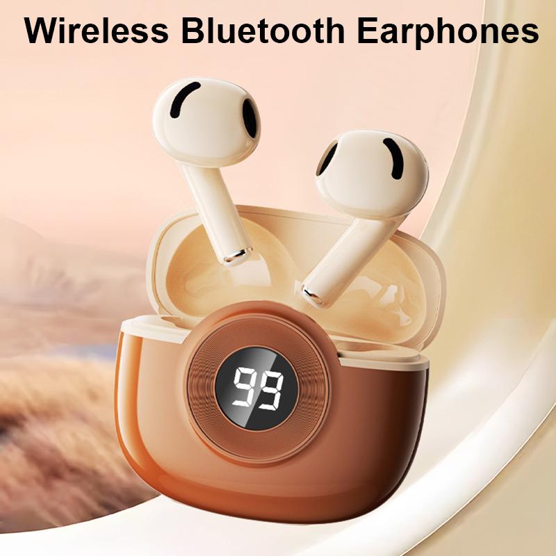 Bluetooth Earphone Wireless Headphone ENC Noise Cancelling Earbud TWS Pro4c Low Latency Game HiFi Stereo Headset For iPad