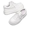 Leather retro little white shoes women's thick-soled versatile breathable casual sports board shoes 2025 spring new soft-soled women's shoes