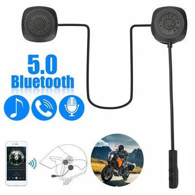 Motorcycle Helmet Bluetooth Headset,Bluetooth 5.0,Waterproof Motorcycle Sports Headset,Speakers Hands ,Music Call Control