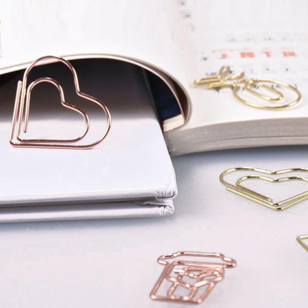 Colorful Cartoon-Shaped Paper Clips | Creative Metal Binder Clips