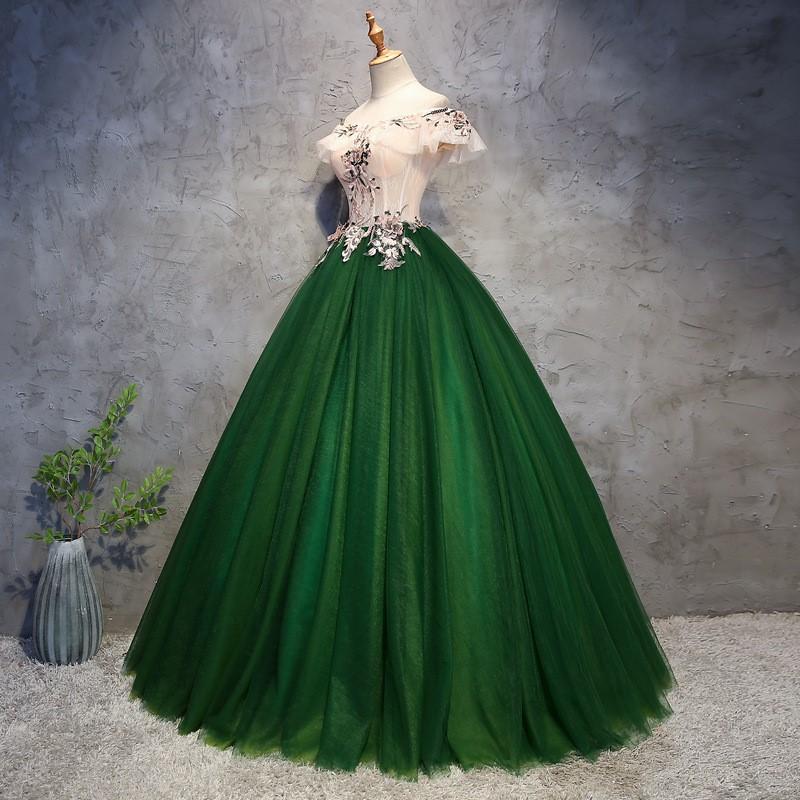 1011 Evening Dress Stage Performance Dress Vocal Solo Art Exam Fluffy Dress Shoulder Skinny Large Size Dress Women