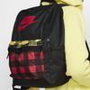 Nike Polyester Backpack Regular Unisex Red Black Casual BA5880-010
