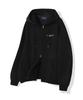 Signal Logo Hoodie 2-Way Zip-Up_Black