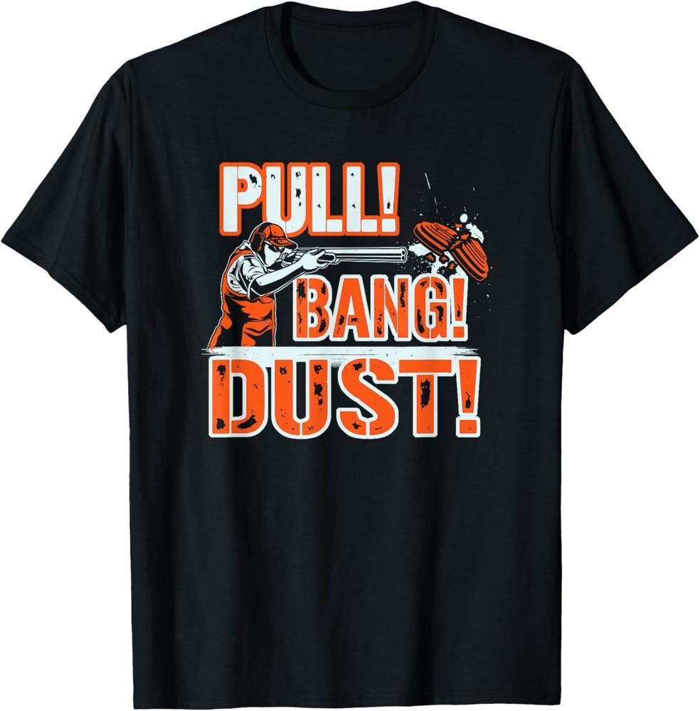 

НОВЫЙ ЛИМИТИРОВАННЫЙ Спортивный Скит Тяни Бах Пыль, Стрельба Спортивная Футболка Топы ФутболкаA 2XL