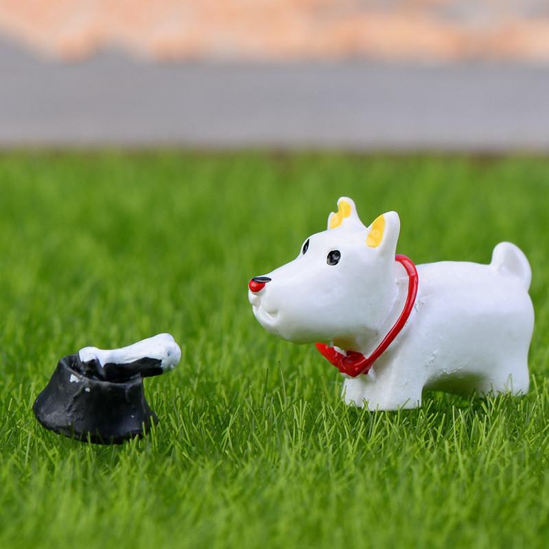 Mini Cute Animal Figurine Miniatures Crafts Ornament Fairy Garden Bonsai DIY Home Landscape Decoration Gift