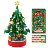 24pcs Christmas 3d Countdown Calendar Assembling Building Block Toy Set Gift 24 Building Block Accessories