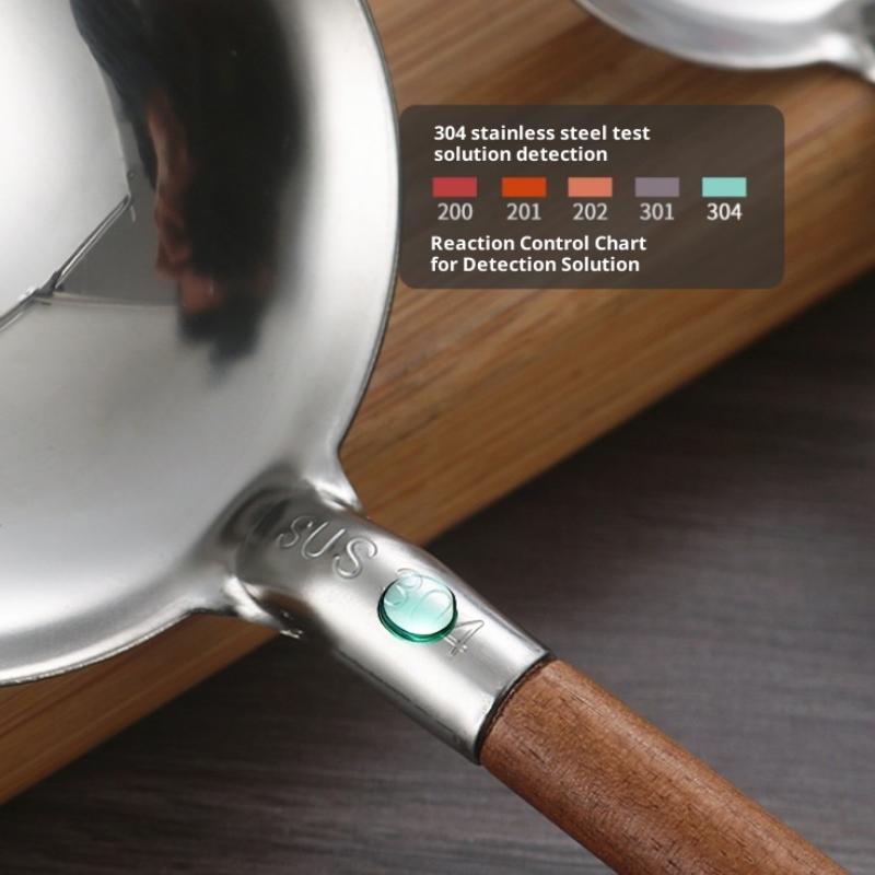 Walnut Handle Kitchen Tool 304 Stainless Steel Spatula Spoon Oil Filter Colander Kit Gadgets Anti-Scalding Cookware For Service